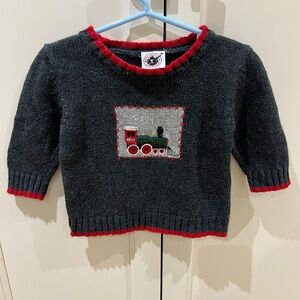 Good lad Train Sweater 12-18m